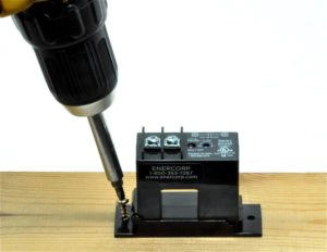 Mounting a current transducer 
